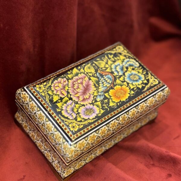 جعبه جواهرات خاتم و نقاشی