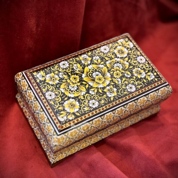 جعبه جواهرات خاتم و نقاشی