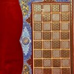 تخته نرد خاتم و نقاشی تذهیب