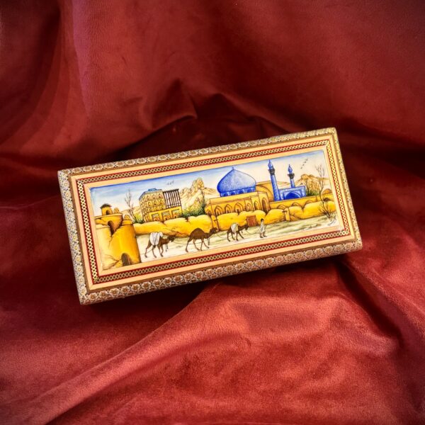 جعبه جواهرات خاتم و نقاشی