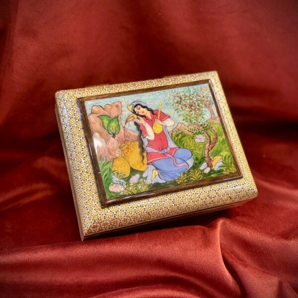 جعبه جواهرات خاتم و نقاشی