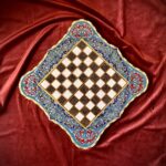 تخته نرد خاتم و نقاشی